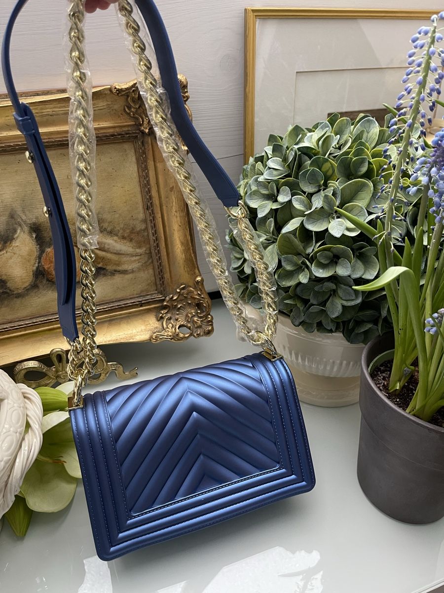 Borse da donna: Wunderschöne Tasche – Blau – Nuovo (secondo la descrizione) da Winkel venduto da Glamour-Style 8
