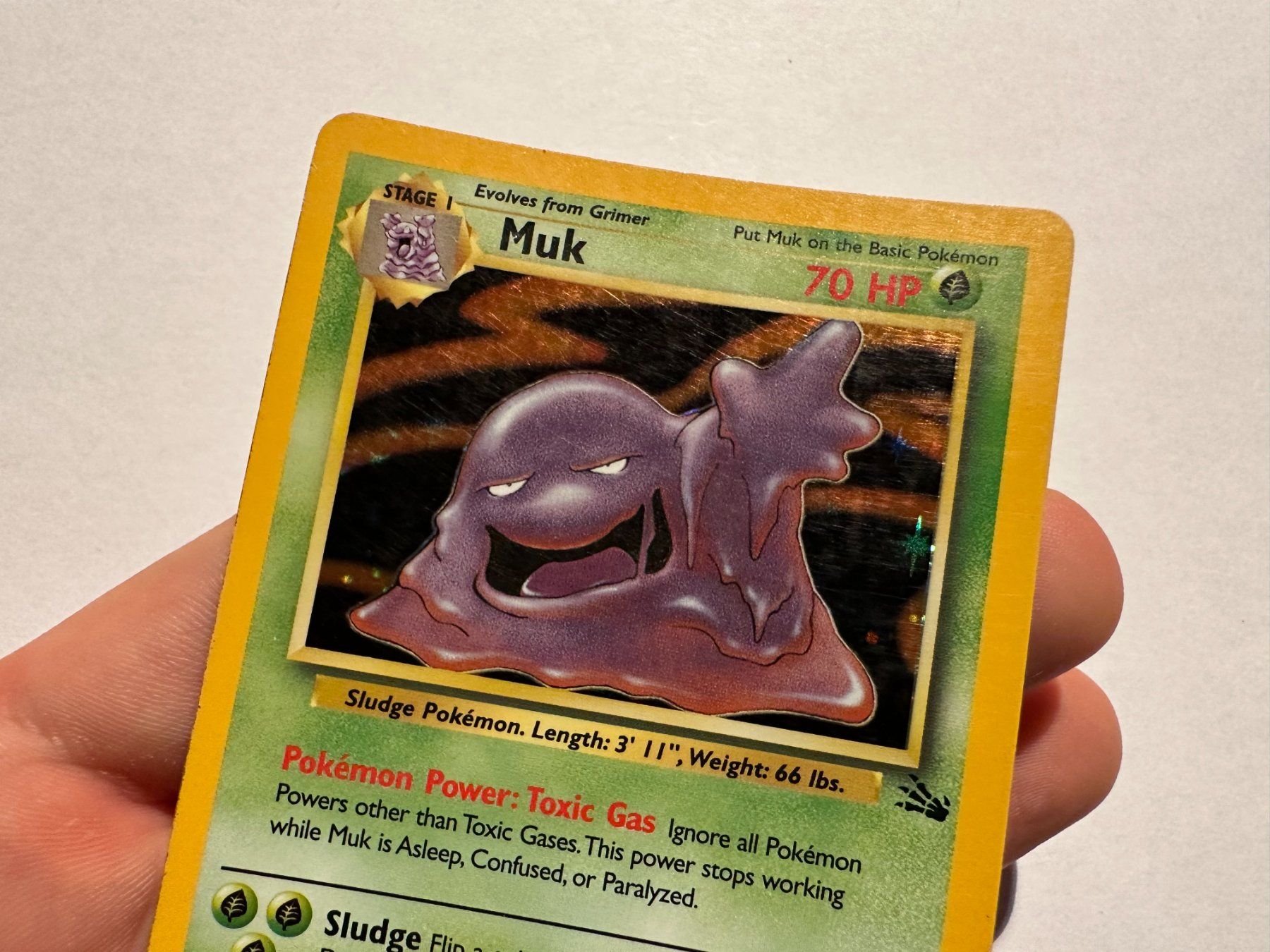 Pokémon Sammelbilder & Trading cards: Muk holo Fossil EN – Gebraucht aus Hagendorn von Pokecollectorch 4