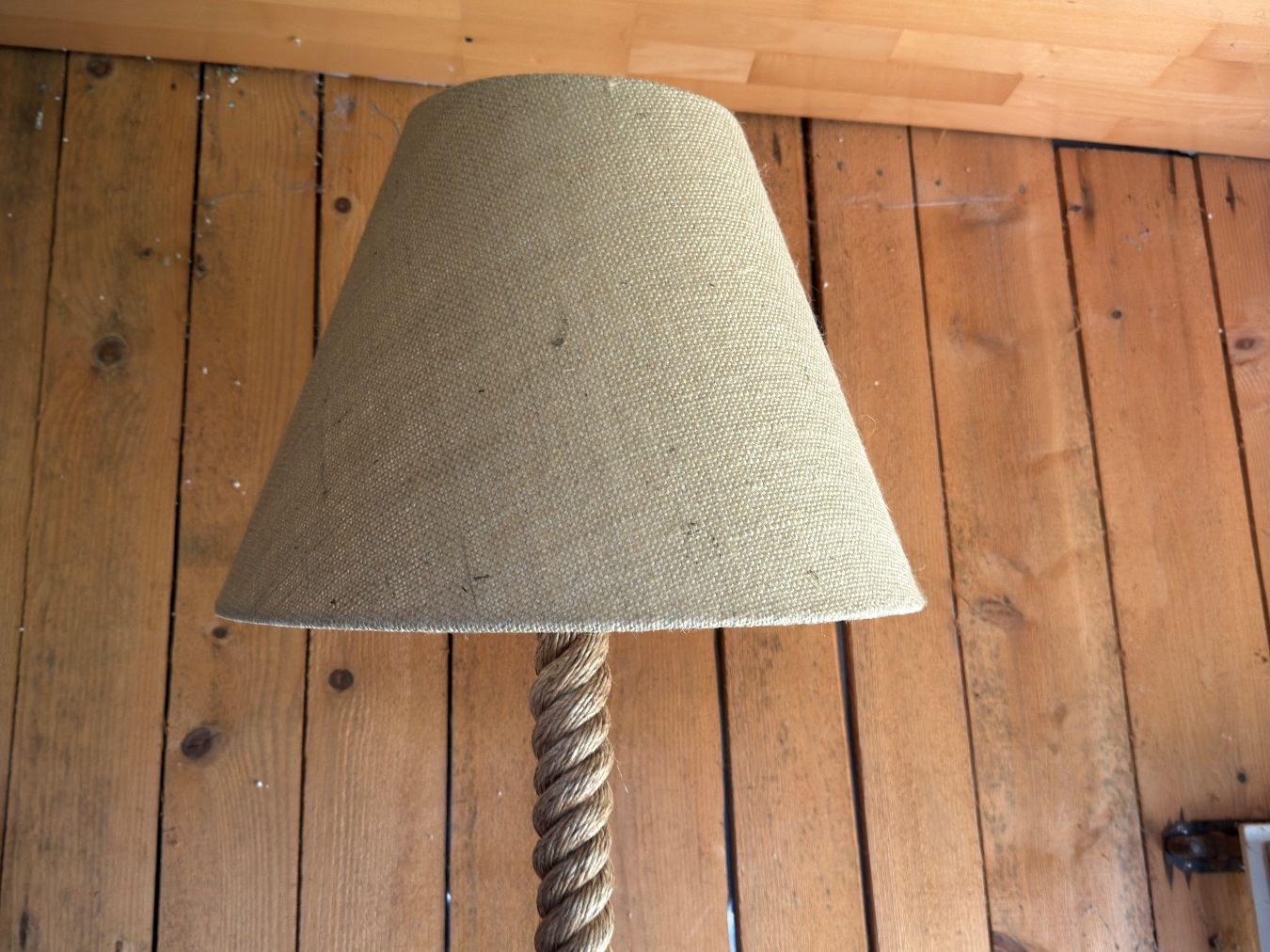 Lampade: Rustikale Seil Stehlampe – Einzigartiges Design – Usato da Fahrni b. Thun venduto da chrigu6574 2