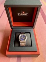 Tissot PRX Uhr Edelstahl blaues Zifferblatt 35mm
