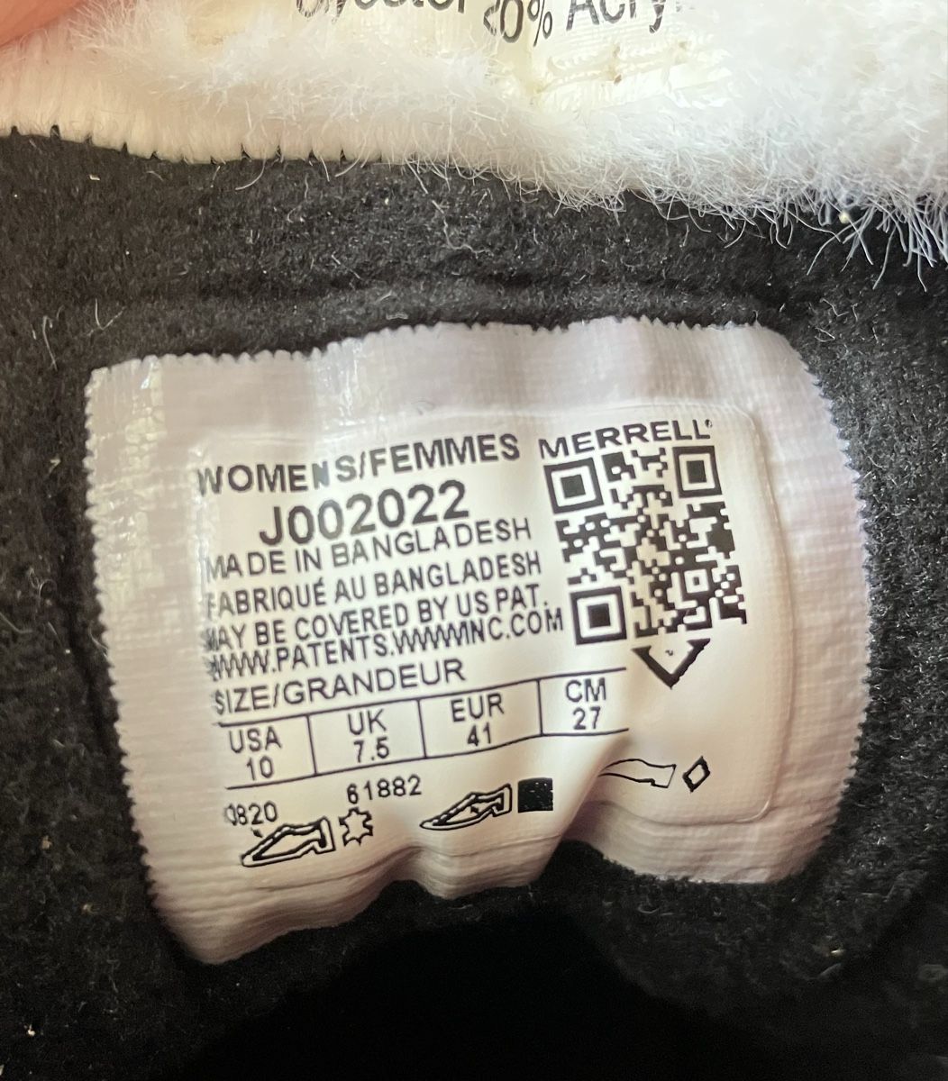 Merrell Scarpe da donna: Merrell Winterboots Waterproof Gr. 41 & Ungetragen – Usato da Weiningen ZH venduto da moon-55 5