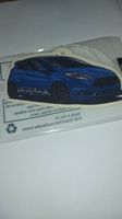 Ford Fiesta ST MK7 Lufterfrischer Blau