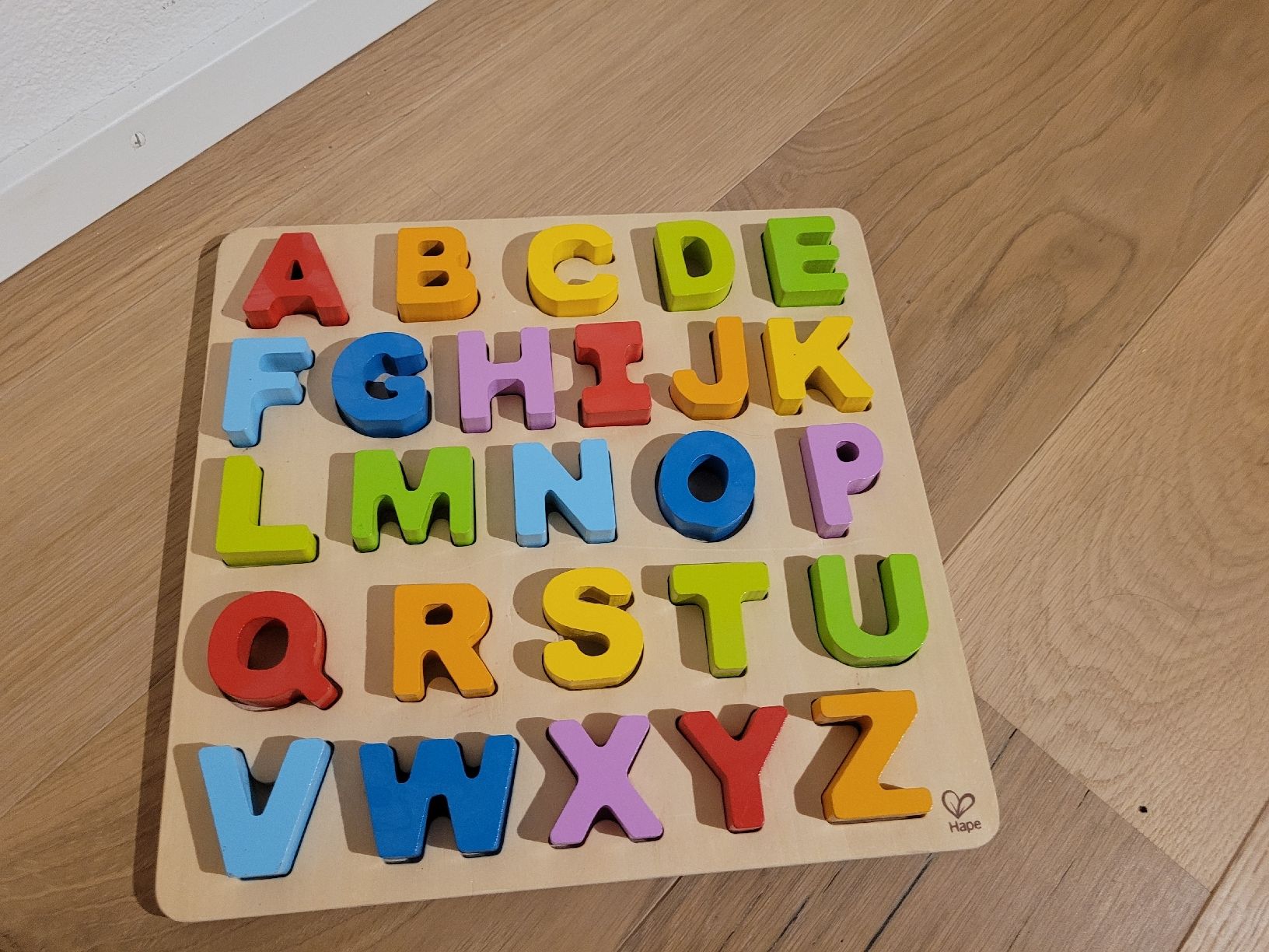 Puzzles: Holzpuzzle Buchstaben-Steckspiel ABC – Gebraucht aus Burgdorf von Pascal846