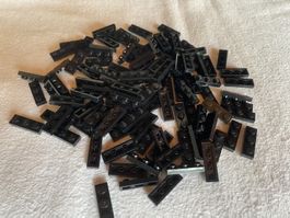 LEFO - 100 - SCHWARZE - EINERPLÄTTLI - 3 X 1 - NOPPEN