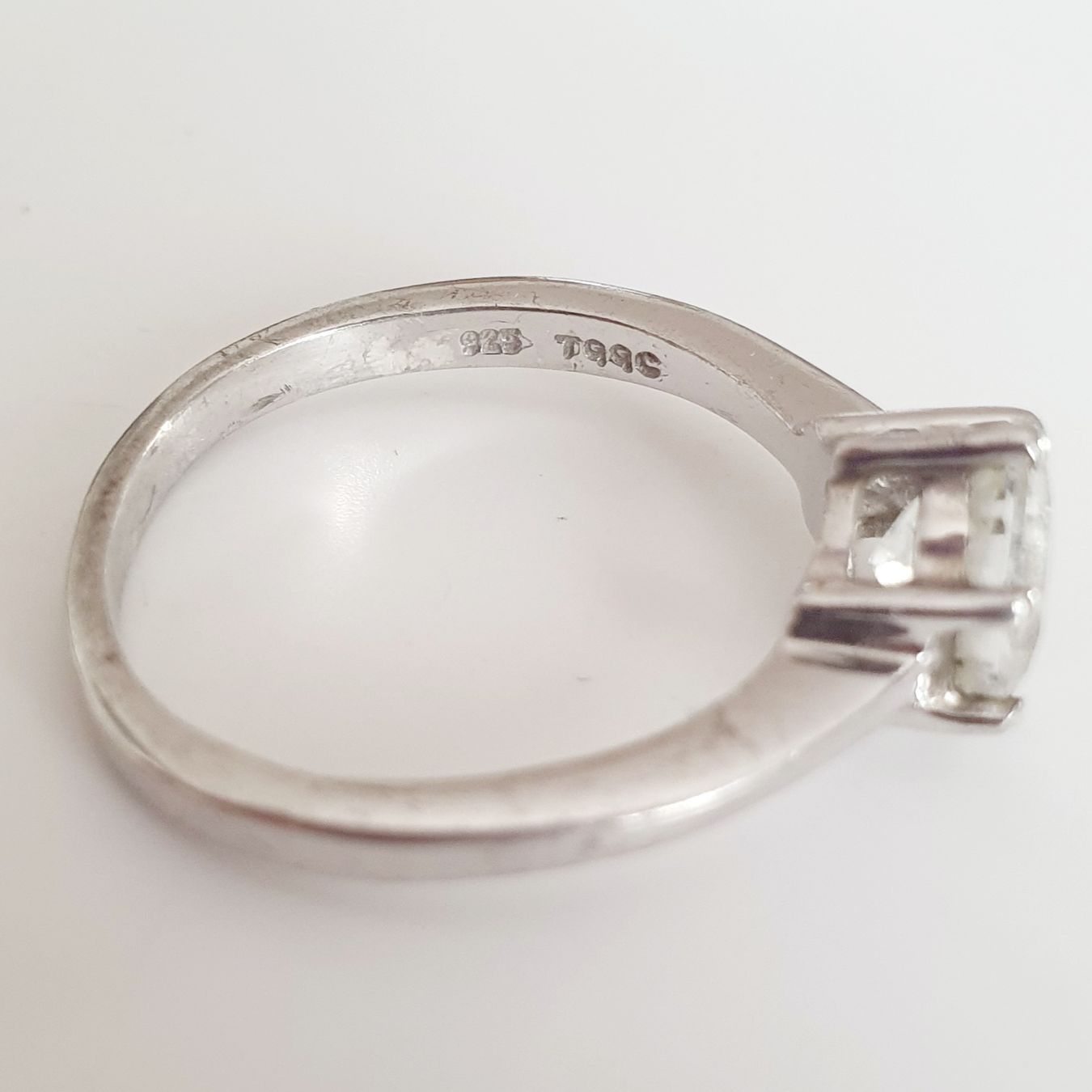 Ringe: Silber Ring, Damenring 925 mit ein Stein, Grösse 17.8mm – Gebraucht aus Kreuzlingen von Wunderkiste123 3