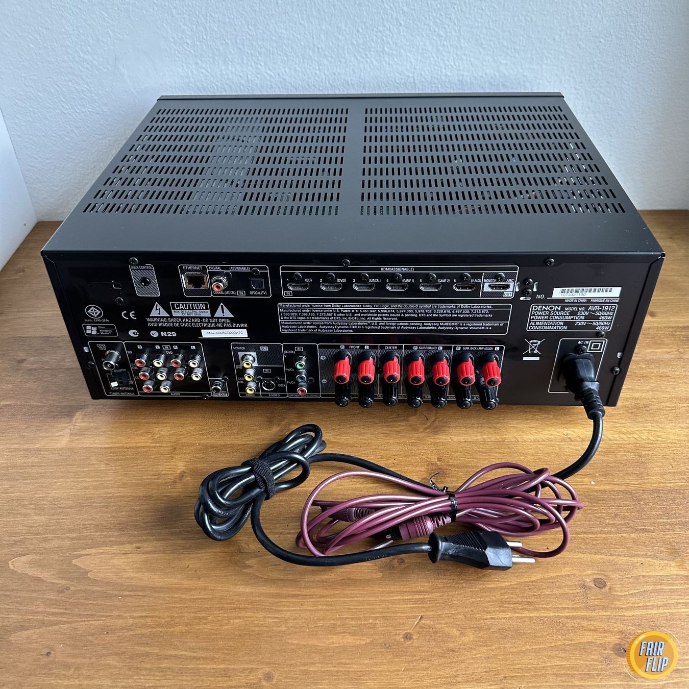 Denon Ricevitori: Denon AVR-1912 AV Receiver 7.1 Network – Usato da Luzern venduto da fairflip 2