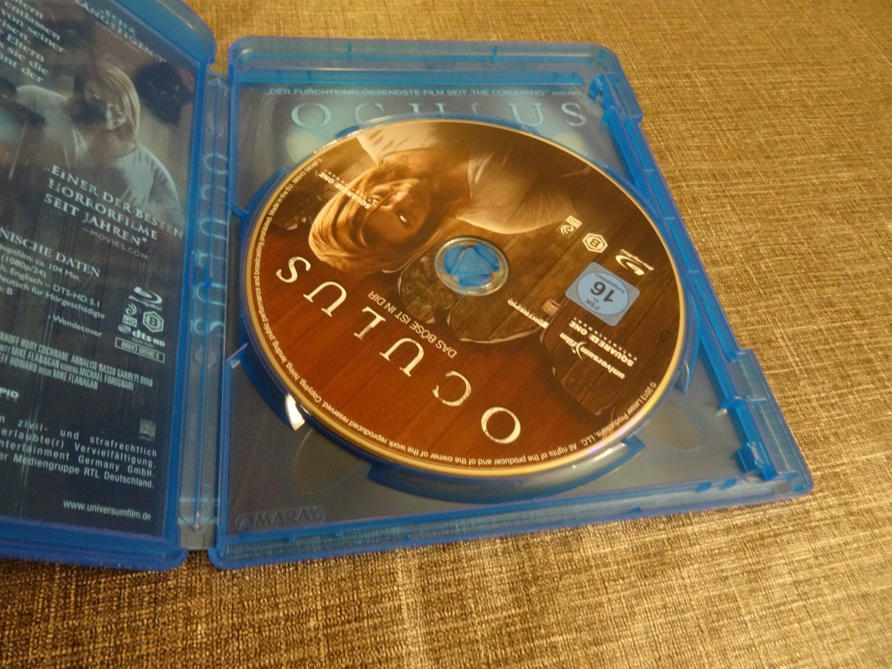 Tutti i DVDs: Blu-ray Film Oculus – Usato da Olten venduto da Disc-Verkauf 1