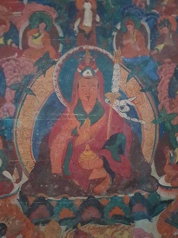 Dipinti: Antike Thangkha – Usato da Waltensburg/Vuorz venduto da Buddhas 1