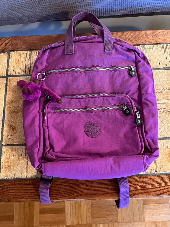 Kipling Rucksack mit vielen Fächern sac à dos plein de poche | Kaufen ...