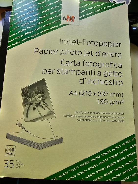 HP Everyday Carta Fotografica A4 per Stampanti Inkjet, 200 g/m²