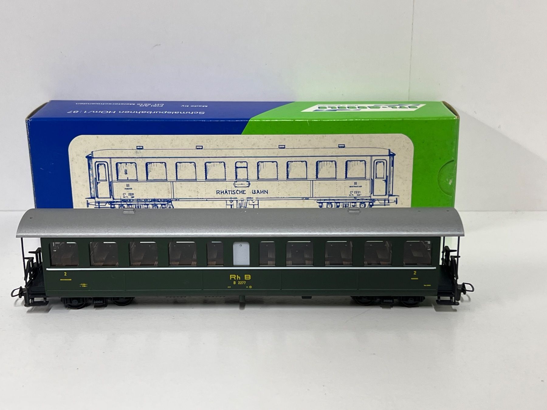 Trains électriques: STL - MODELS RhB B 2277  H0m – D'occasion à Neuenhof par ludovicco 6