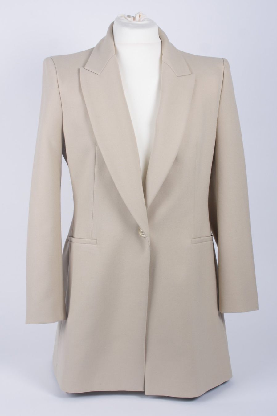 Zara Vestes: ZARA Blazer beige, Gr. XL – D'occasion à Zollikofen par Restwert_Zollikofen