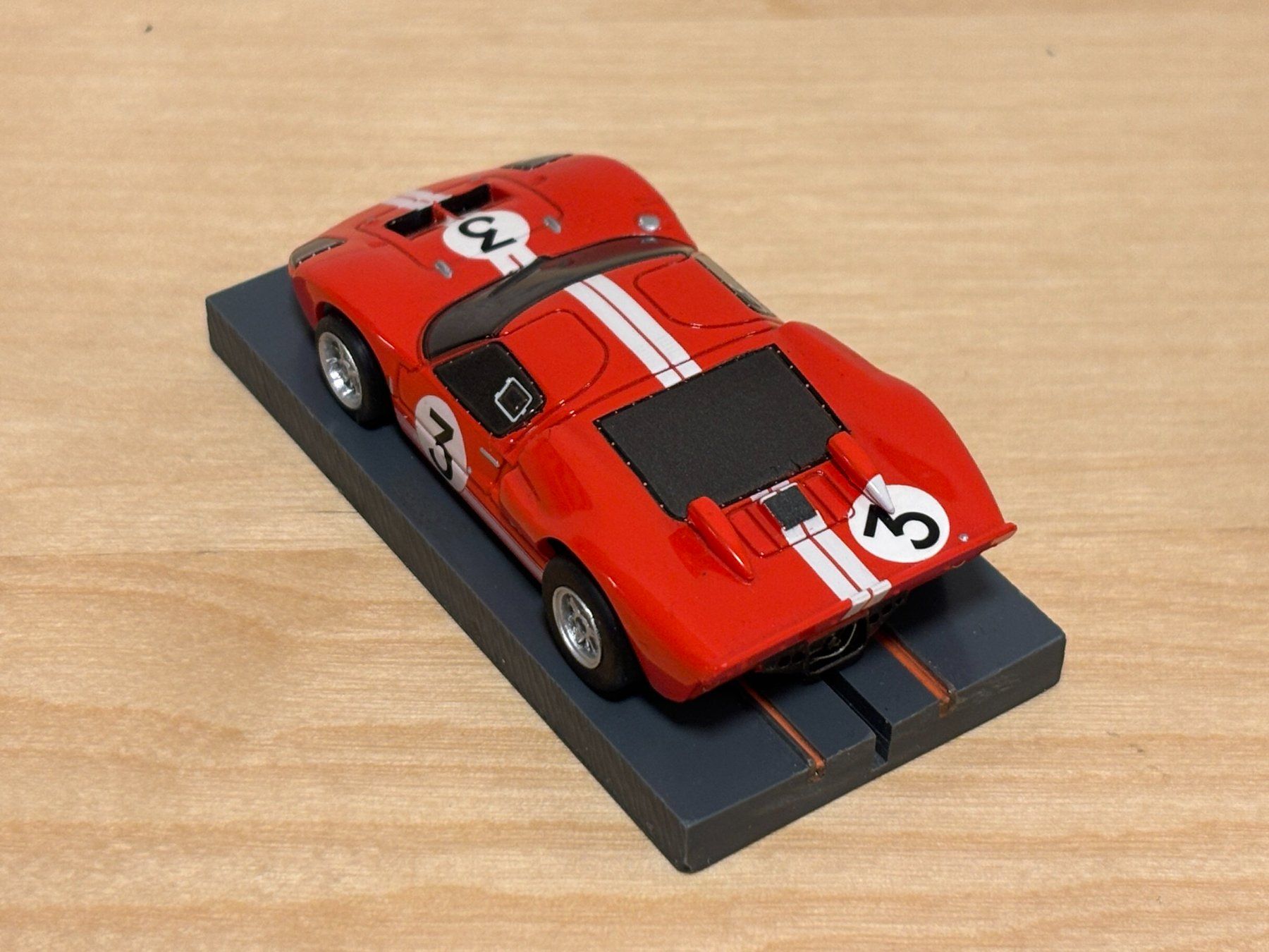 Piste: AFX Racing Ford GT40 #3 rot 'Dan Gurney' – Nuovo e nell'imballaggio originale da Bülach venduto da h0slotch 2