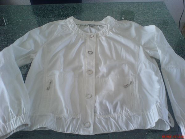 Jacken: neue weisse,leichte FRANK WALDER Jacke – Neu (gemäss Beschreibung) aus Oftringen von andrax