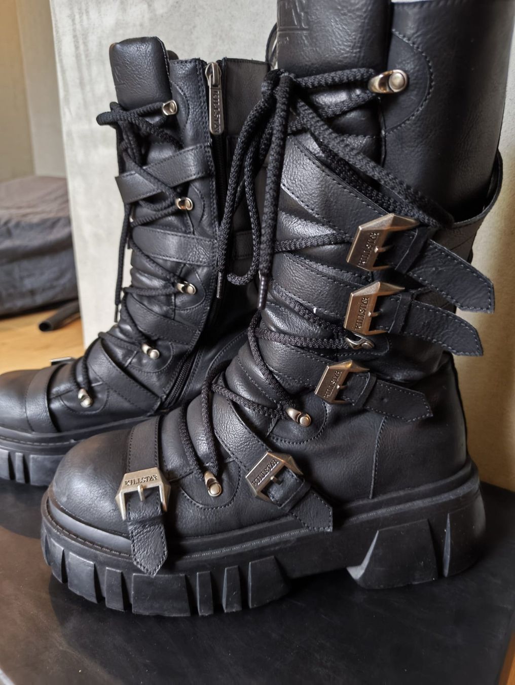 Killstar Herrenschuhe: KILLSTAR Platform Boots EU 43 – Gebraucht aus Vernate von Patrick47 3