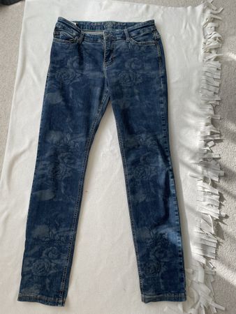 Jeans MAC 40 Skinny mit Blumenprint