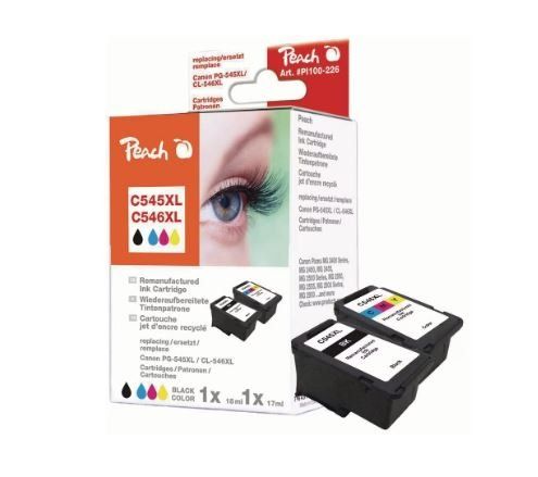 Canon Cartucce per stampanti & toner: Peach Pg-545xl/Cl-546xl – Usato da Flums venduto da hec_flums