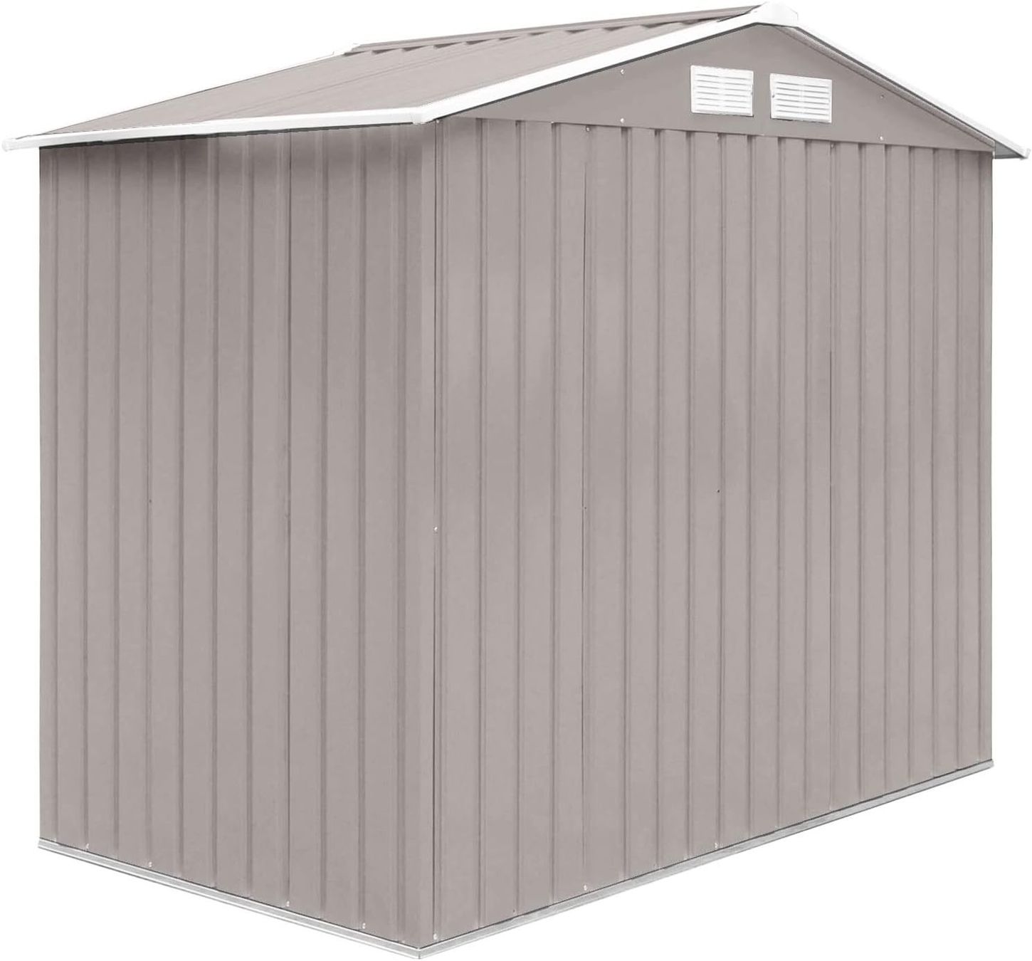 Casette da giardino & serre: HATTORO S100 Metall Gerätehaus Hellgrau – Nuovo e nell'imballaggio originale da Bottighofen venduto da zaap 5