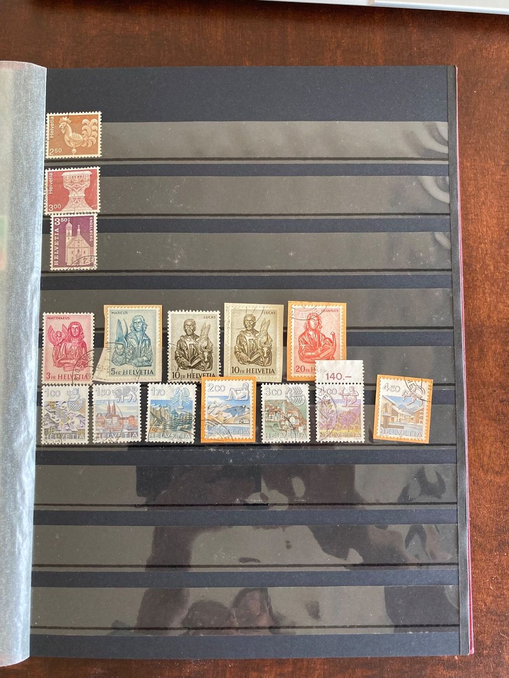 Alle Briefmarken: Briefmarkenalbum mit alten Schweizer Briefmarken – Gebraucht aus Bachenbülach von poschte22 4
