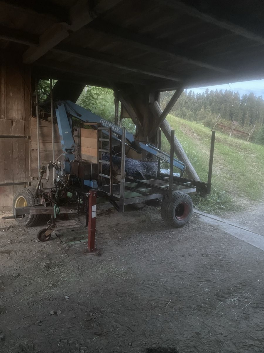 Rimorchi: Forstkranaufbau, für forst Anhänger, oder transporter – Usato da Heimisbach venduto da RB3453