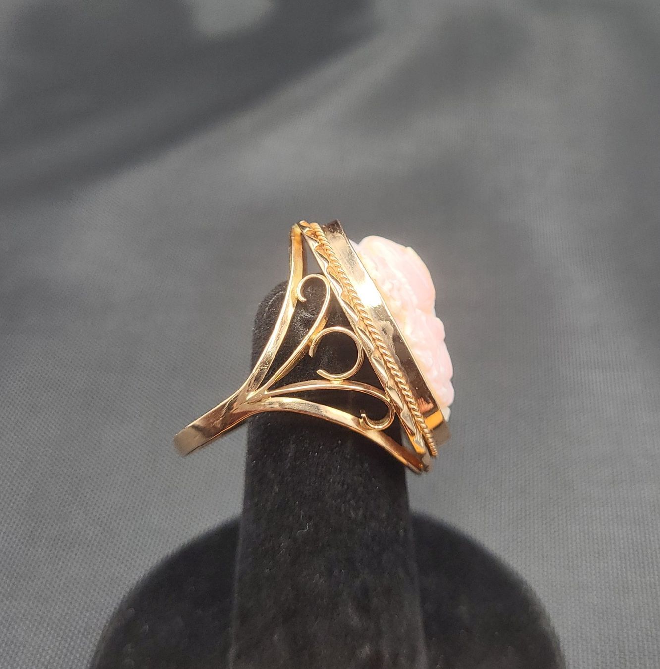 Anelli: Gold 585 Antiker Ring mit Cameo-Motiv – Usato da Wald ZH venduto da Dasilver 4