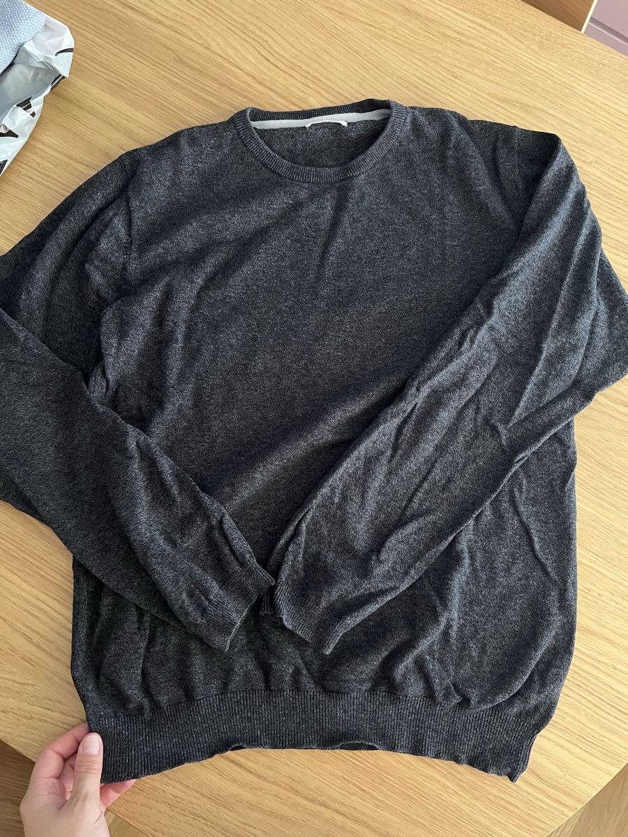 Pullover & Sweatshirts: Pullover zoo&oose Baumwolle dunkelgrau, Grösse M – Gebraucht aus Luzern von maisonnoir