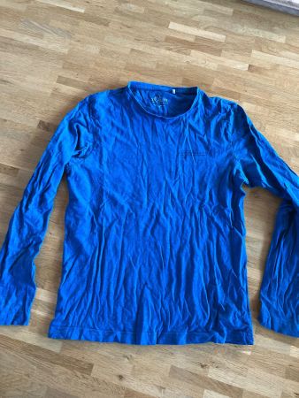 Blaues Langarmshirt von s.Oliver, Grösse S