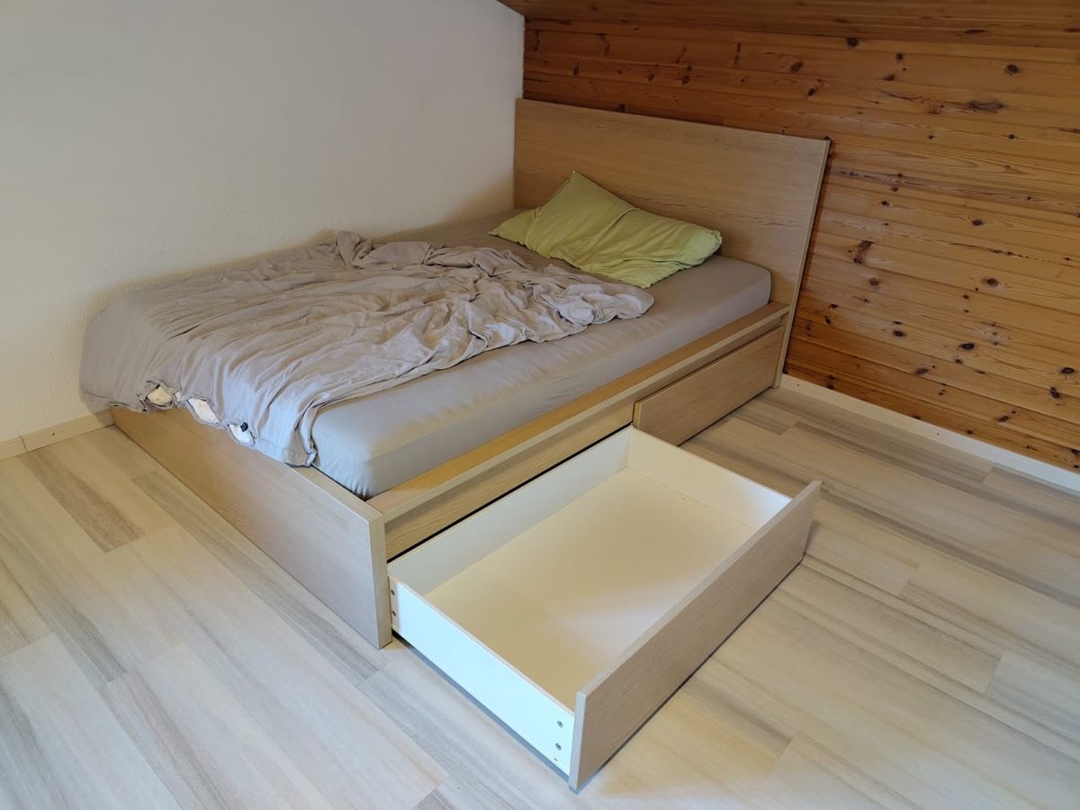 Ikea Letti: Bett Ikea Malm Holz – Usato da Mels venduto da SarahMeier1999 2