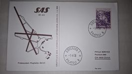 SAS Göteborg - Zürich 01.04.1966