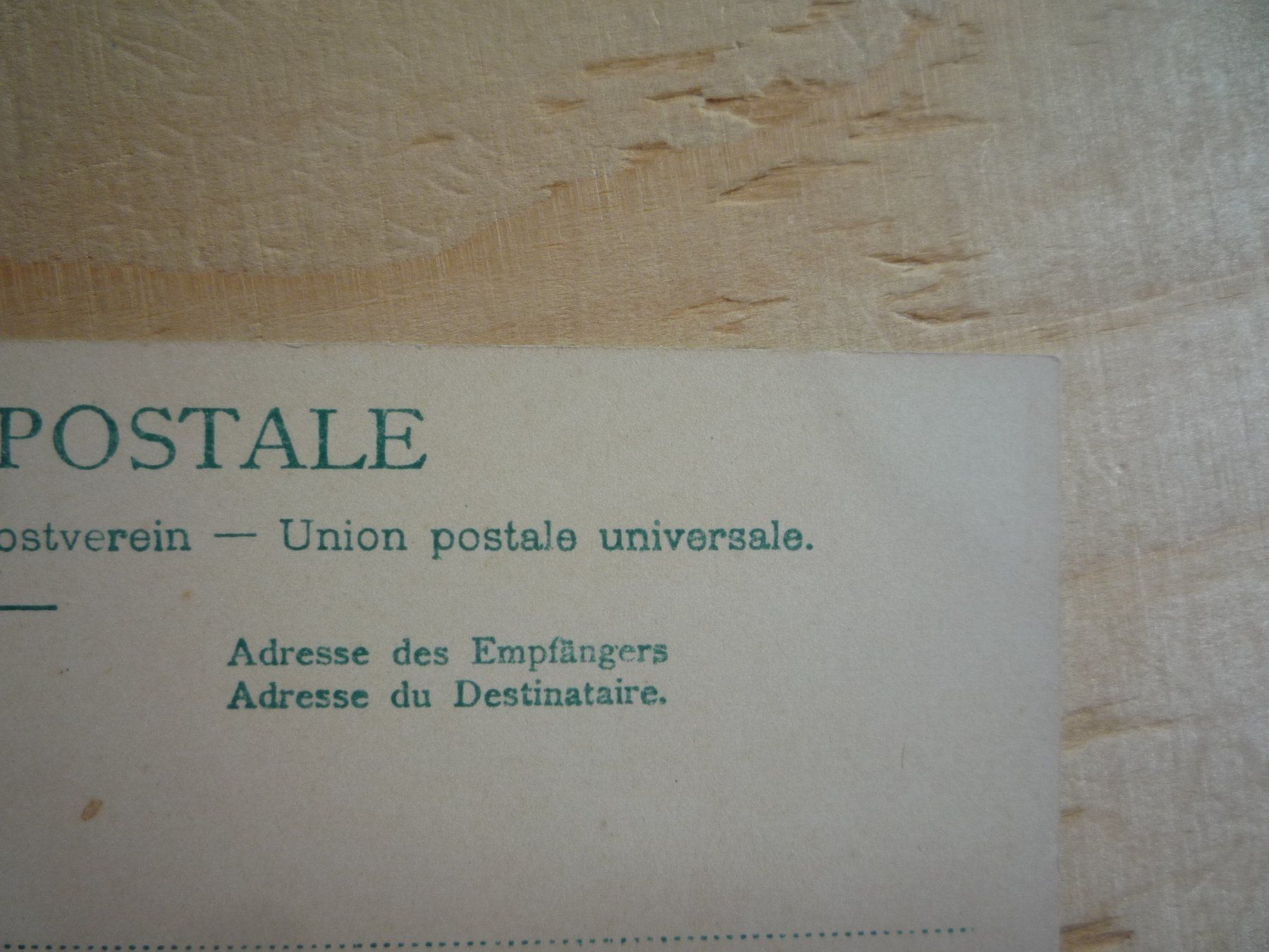 Ansichtskarten: Chalet Emil Egger, Interlaken, 108516 – Gebraucht aus Rieden SG von Brockehuesli 2