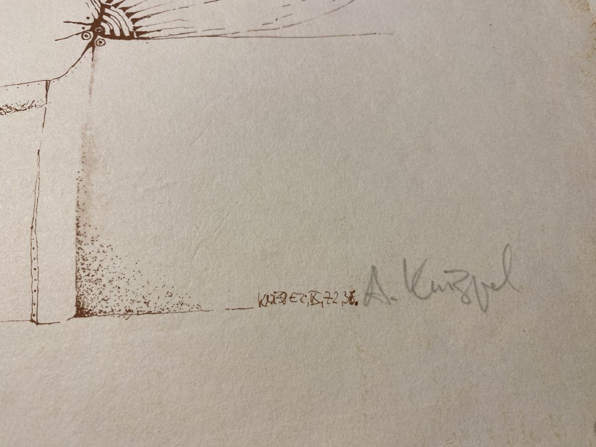 Grafica & Litografie: Achim Knispel, Lithographie, 26/100 – Usato da Utzigen venduto da Lasagne99 3