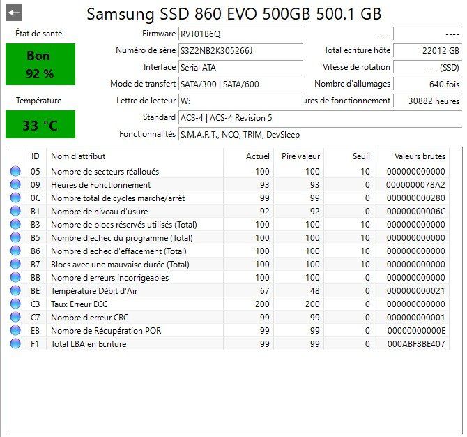 Samsung Dischi rigidi: Samsung SSD 860 EVO 500GB – Usato da Semsales venduto da __Florian__ 1