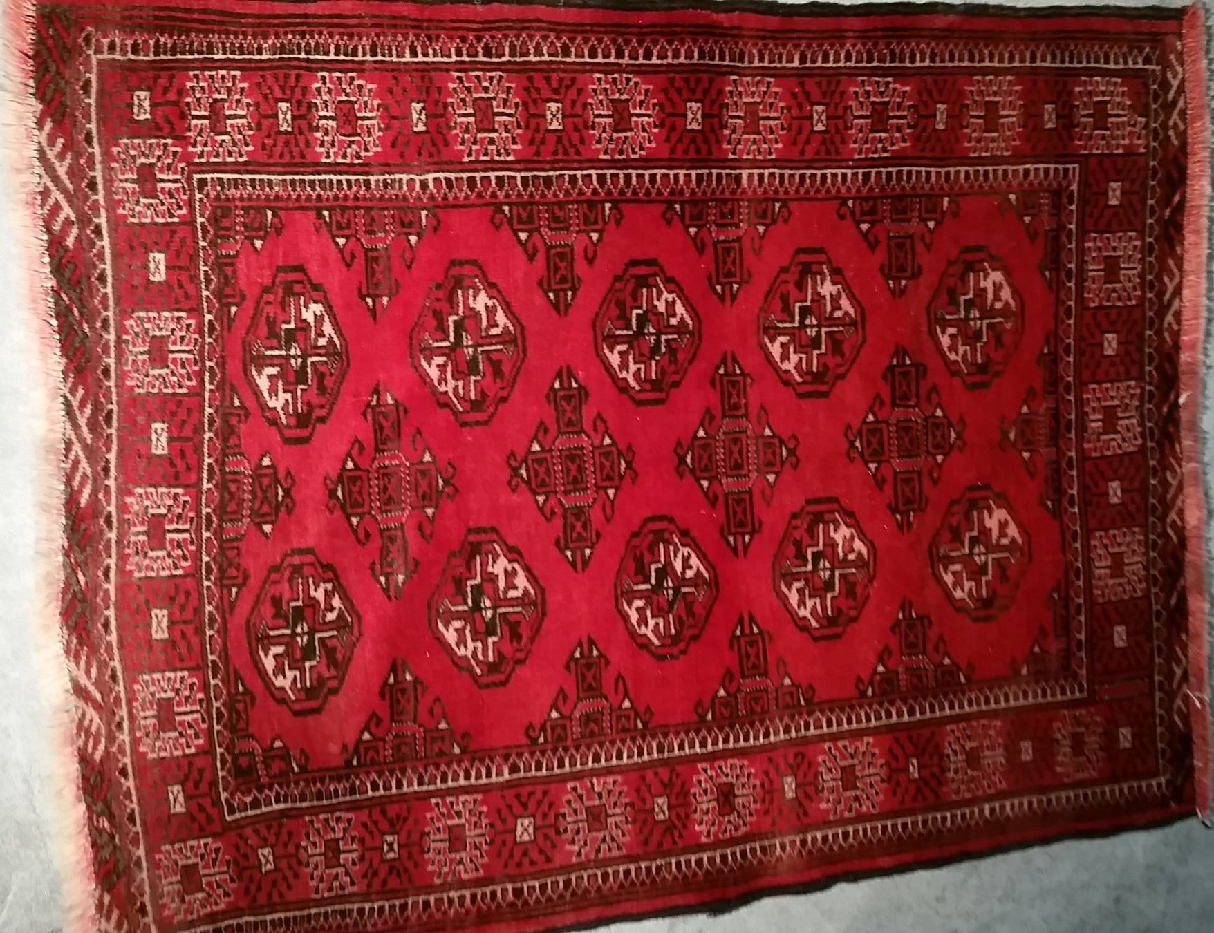 Tappeti: Teppich Turkmen; handgeknüp 94x118 – Usato da Herrliberg venduto da AlexandraBopp 5