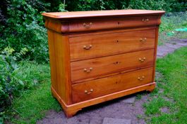 Kommode Jugendstil Kirschbaum Massiv