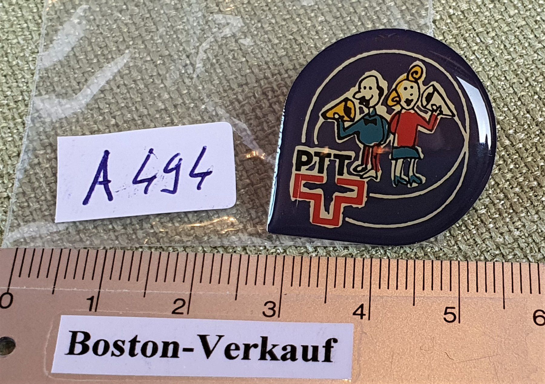 Placchette & Badge: A494 - Pin PTT Die Post Kommunikation – Usato da Reinach BL venduto da Boston-Verkauf 3
