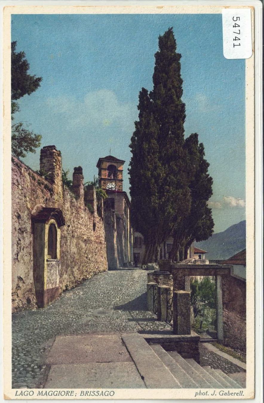 Cartoline postali: Lago Maggiore - Brissago - Litho – Usato da Ettingen venduto da Kartenplanet