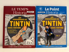TINTIN Historia Les personnages de Tintin dans l'histoire !