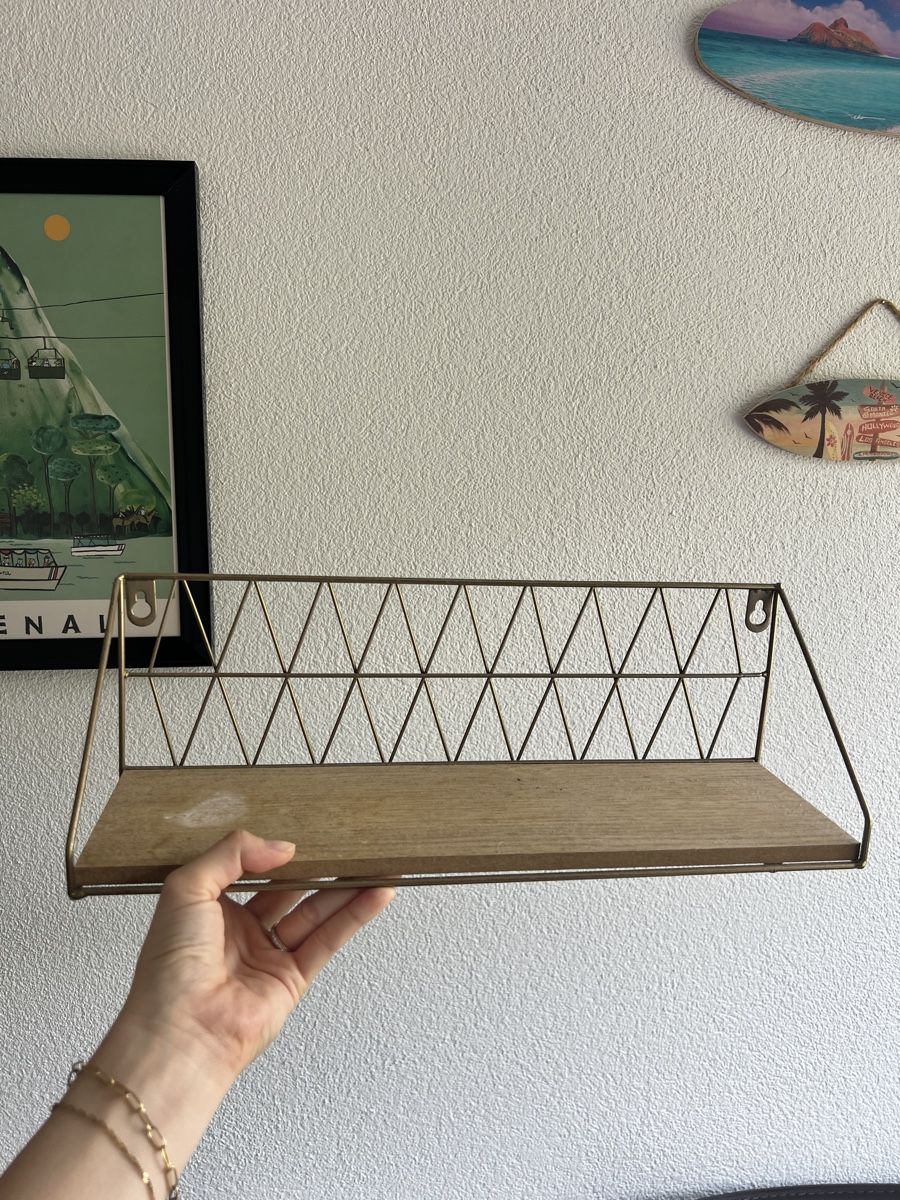 Scaffali: 2 Hängeregale aus Metall & Holz – Nuovo (secondo la descrizione) da Lostorf venduto da jbt_25qt 1