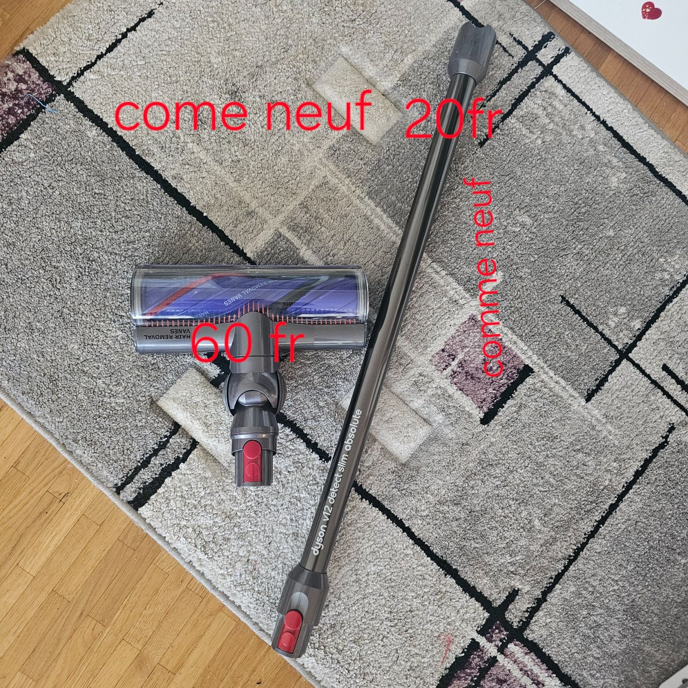 Dyson Staubsauger & Zubehör: Dyson v12 neuf de 1 Chf – Neu (gemäss Beschreibung) aus Plan les ouates von Braun_charly 3