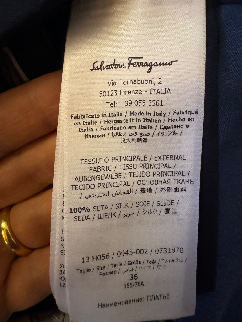 Salvatore Ferragamo Vestiti: Salvatore Ferragamo Kleid aus Seide – Usato da Häuslenen venduto da jur_t65b 7