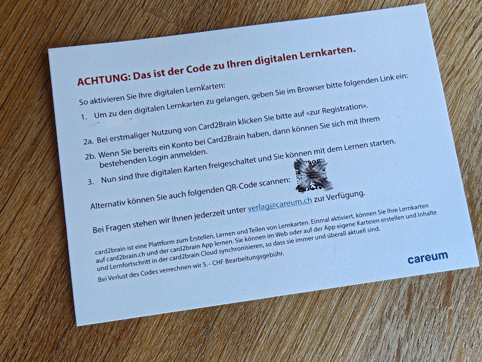 Altro materiale scolastico: Careum Lernkarten FABE A-D – Usato da Stein AR venduto da Vinilm 5