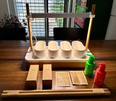 AUK Mini Indoor Garden Hydrofarming - inkl. Chili & Tomaten