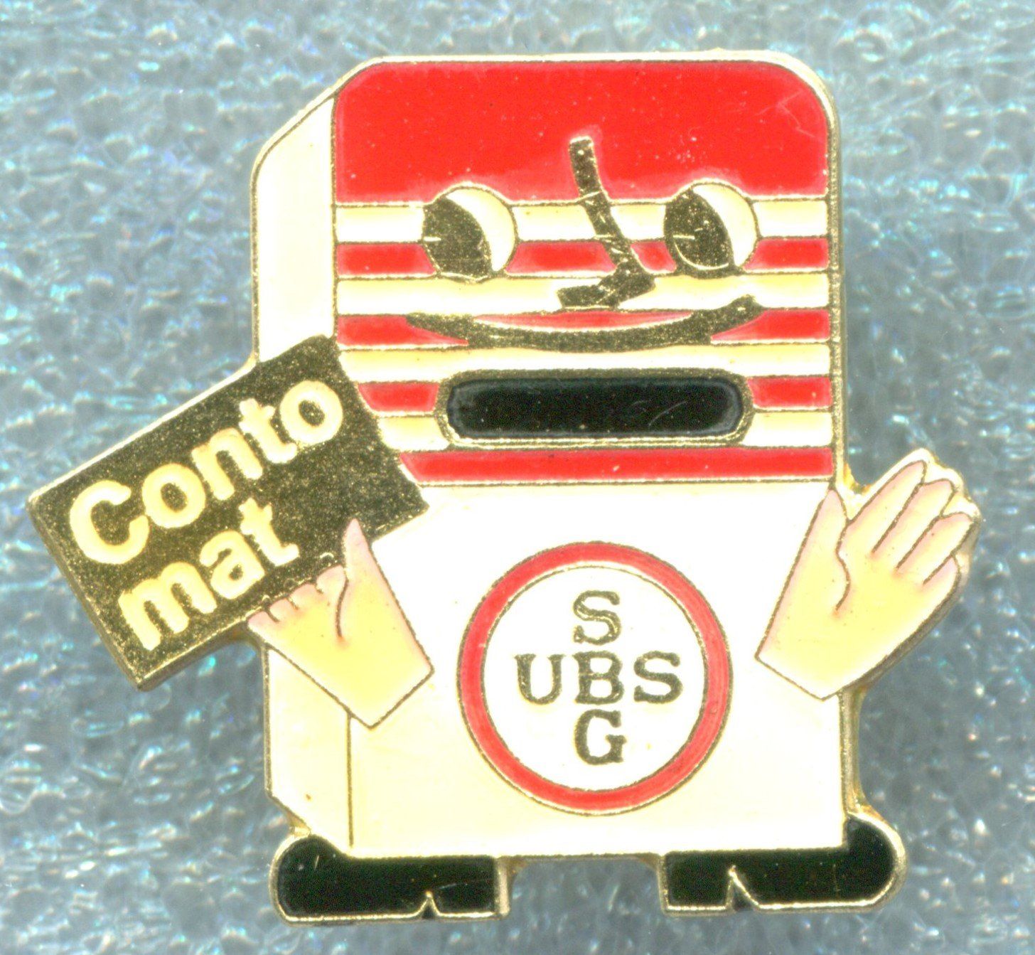 UBS Placchette & Badge: UBS  Contomat – Usato da Winterthur venduto da Sammleroase