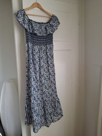 Robe Bleue et blanche Zara S