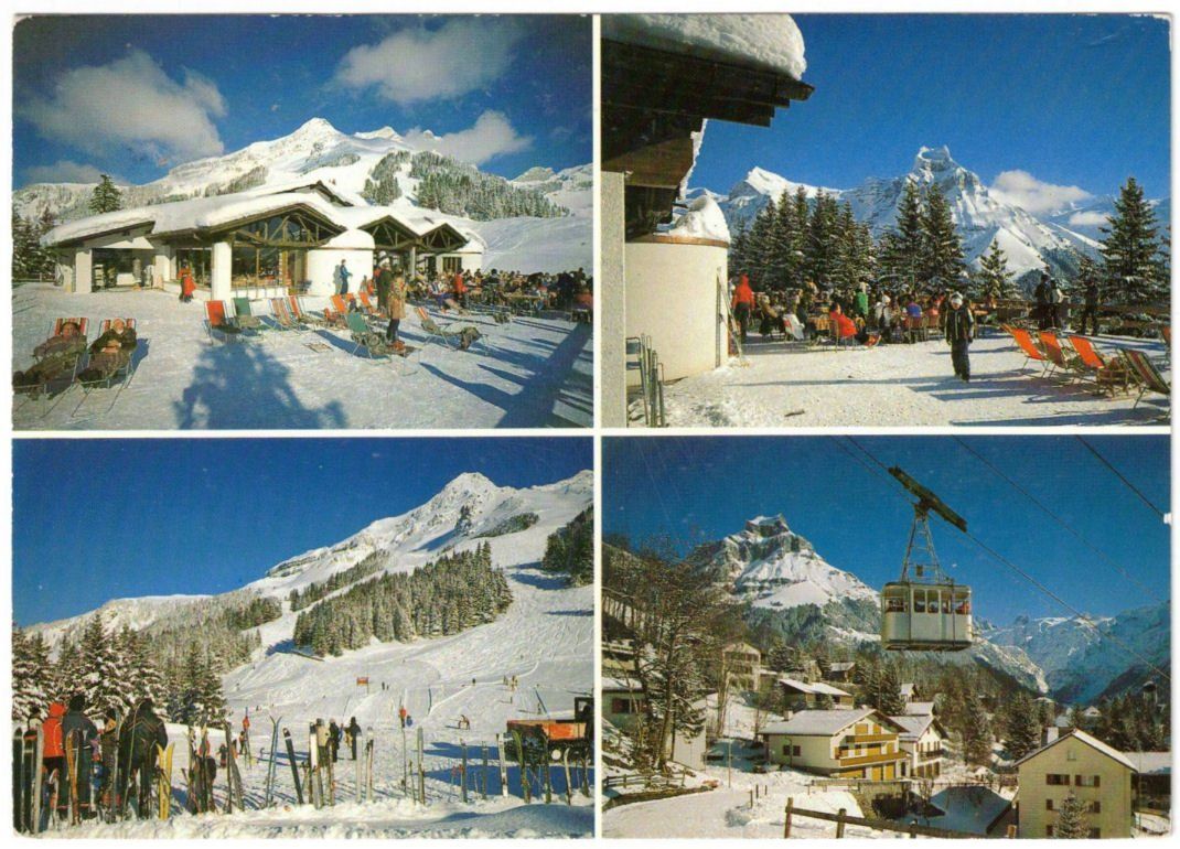 Cartoline postali: Engelberg - 4 Bild AK Bruni – Usato da Binningen venduto da Mountainrider