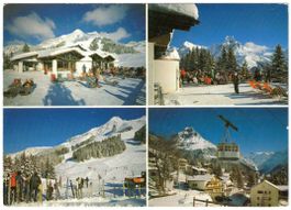 Engelberg - 4 Bild AK Bruni