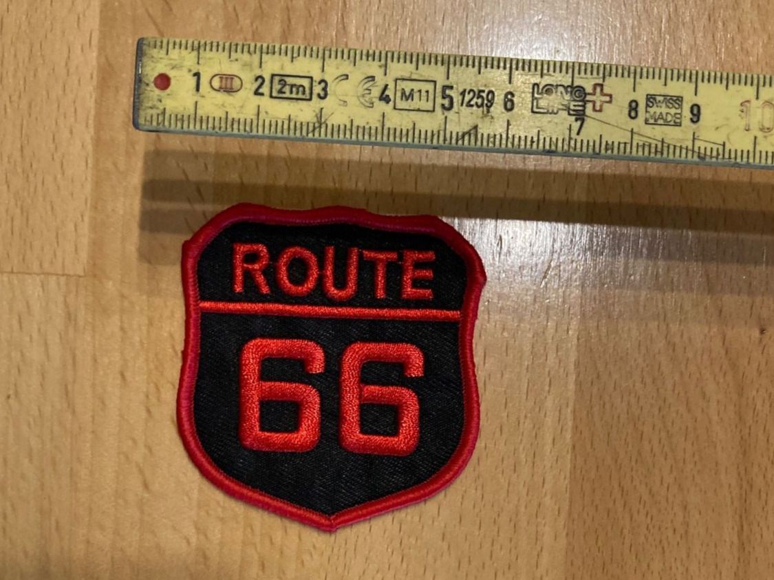 Insignes: Route 66 Patch Sticker Aufnäher 6 – Neuf (Voir description) à Horn par abutre72