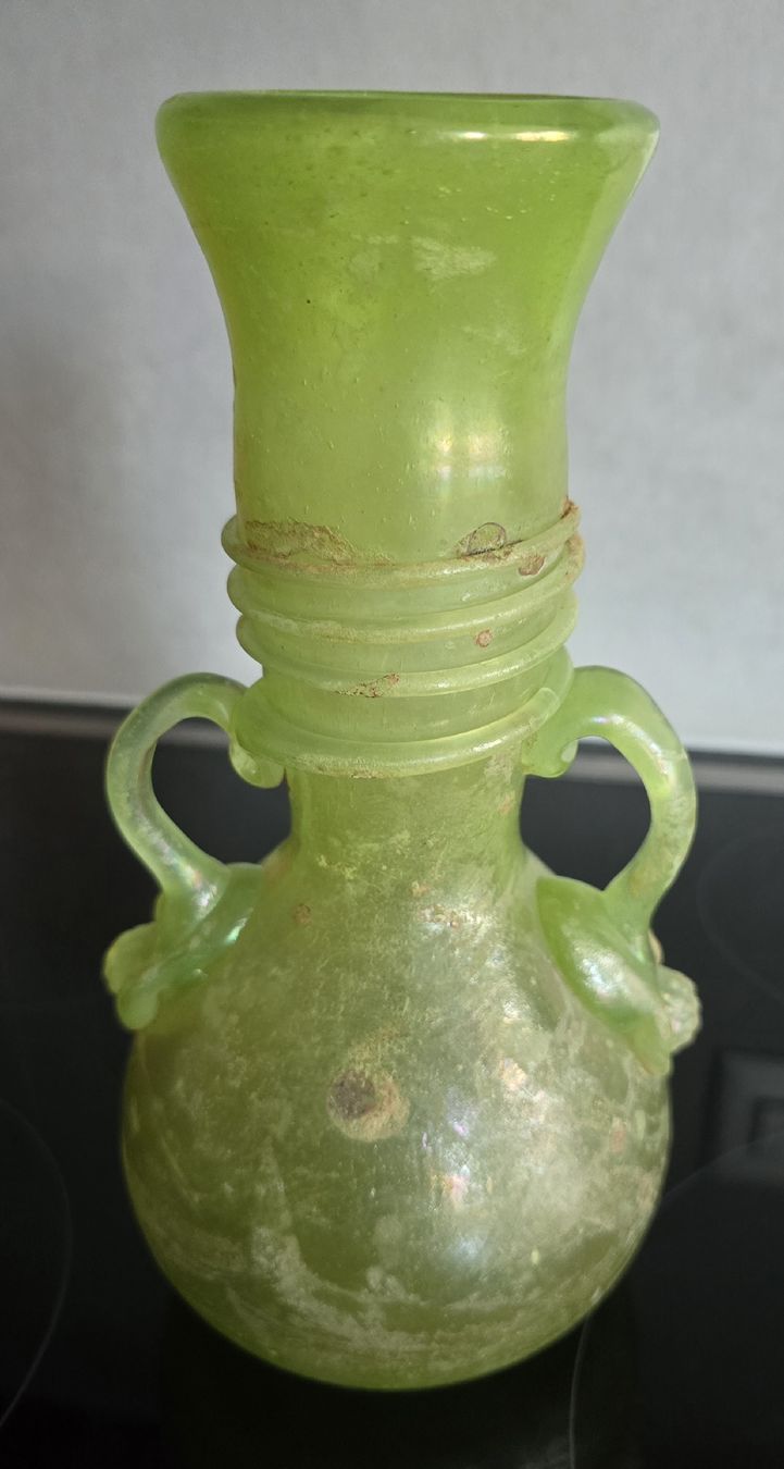 Murano Vasen & Gefässe: Murano SCAVO Glas Vase , Romanischer Stil – Gebraucht aus Sion von ericek 1