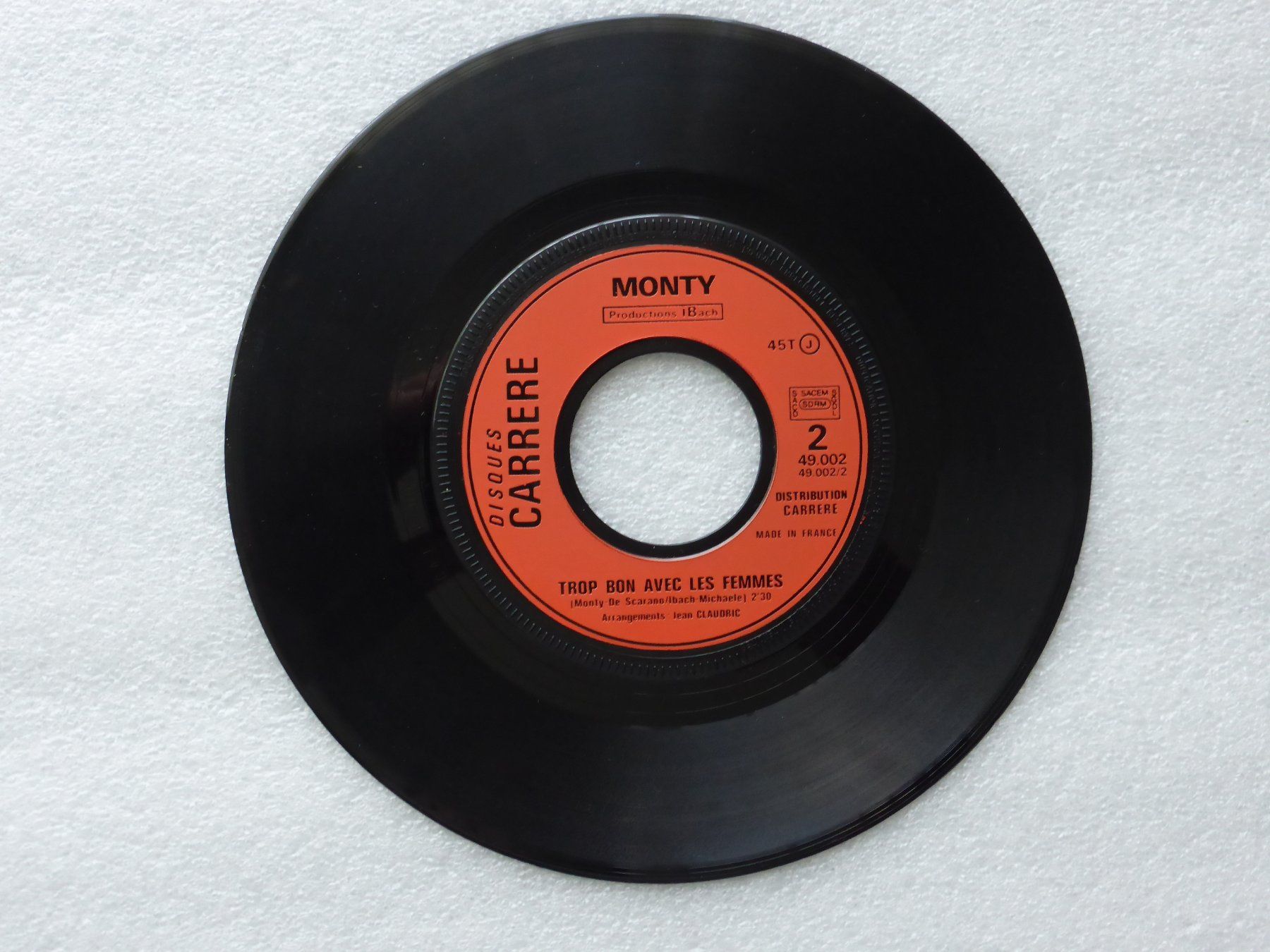 Dischi in vinile: Vinyl Single   MONTY – Usato da Küssnacht am Rigi venduto da Mondkinder 2