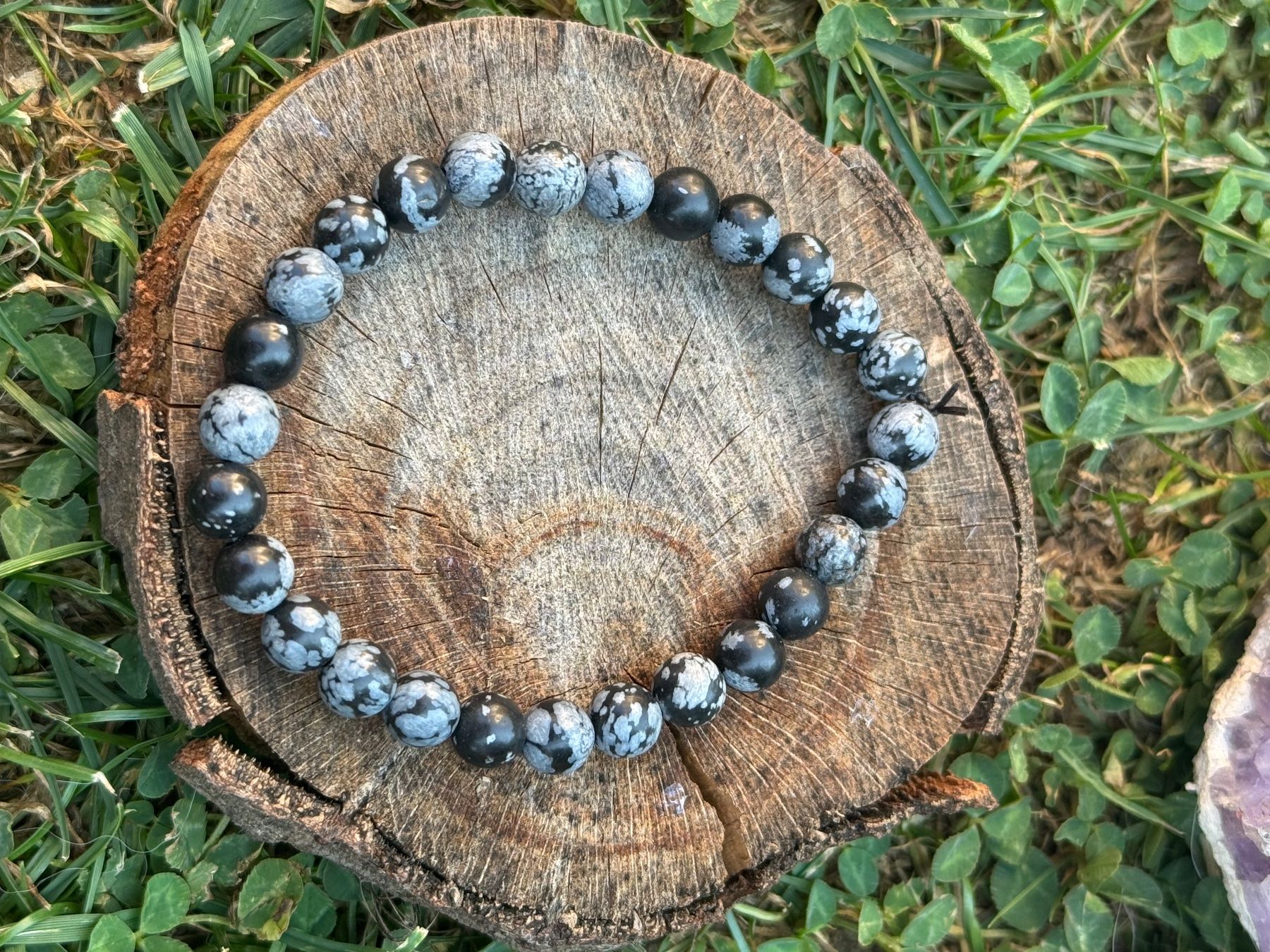 Bracelets: Armband Schneeflockenobsidian 6mm – Neuf (Voir description) à Russikon par Jennyfee_07 1